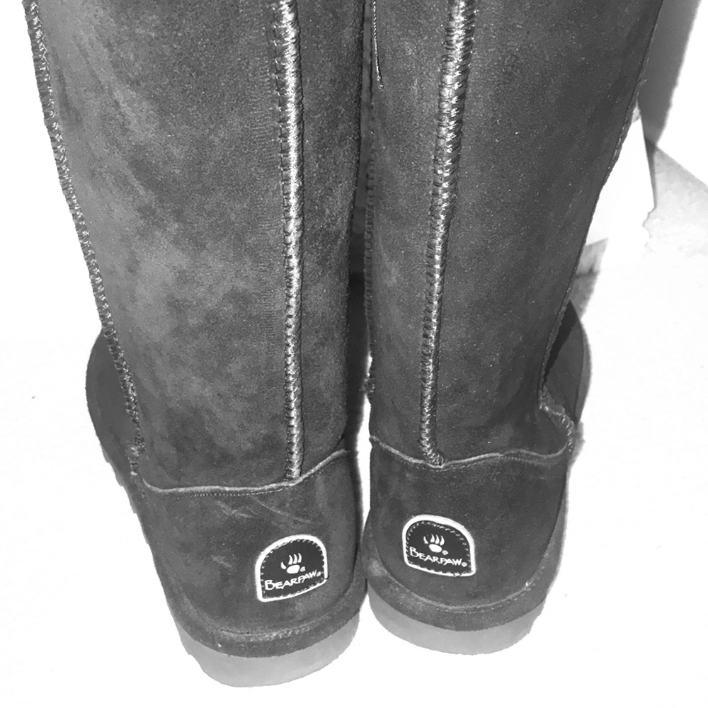 Bear paw black boots!